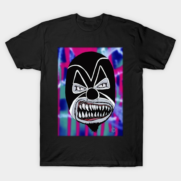 Lucha Mikey T-Shirt by skillcrane